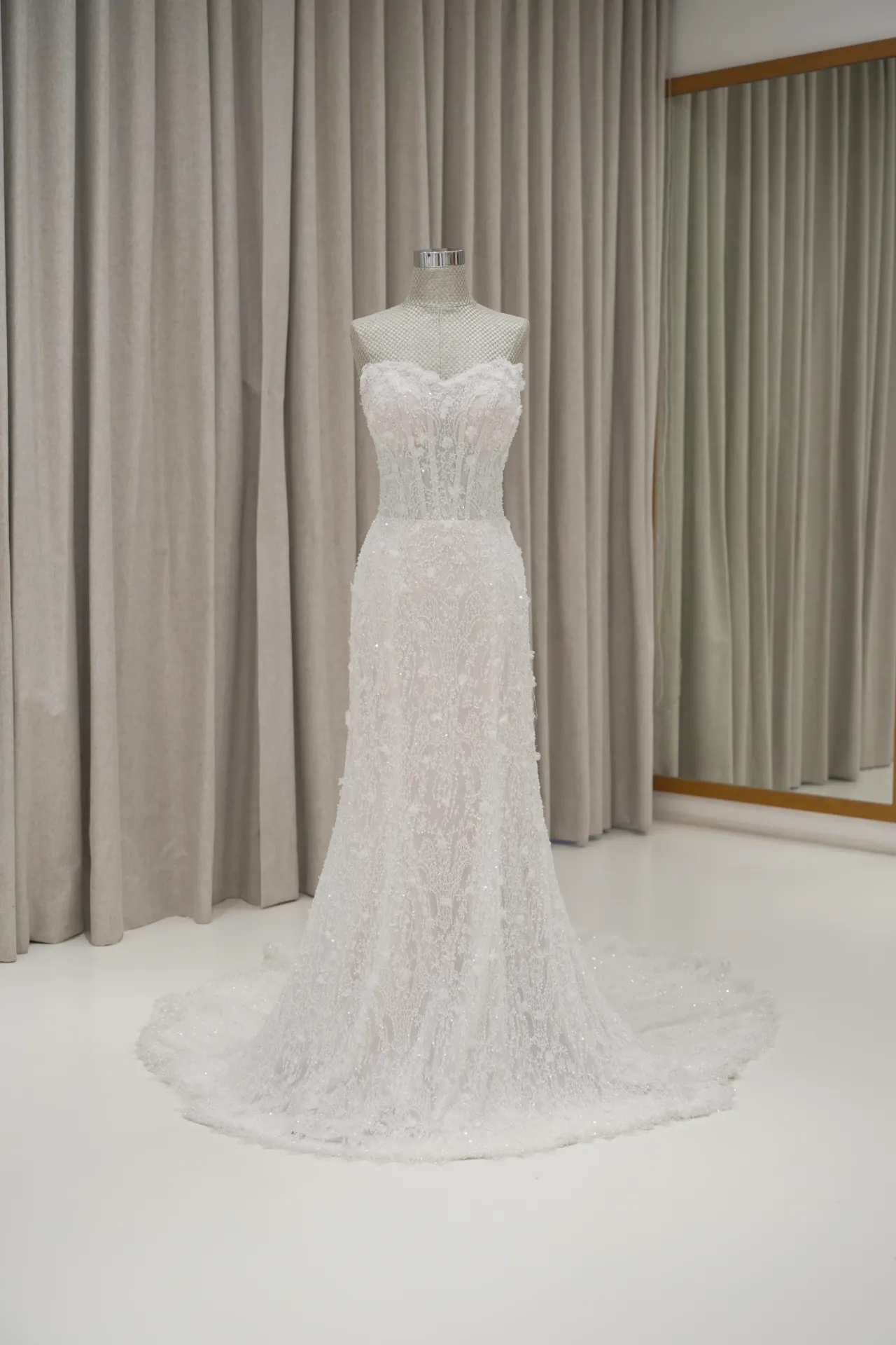 Tiana - Beaded Lace Wedding Dress