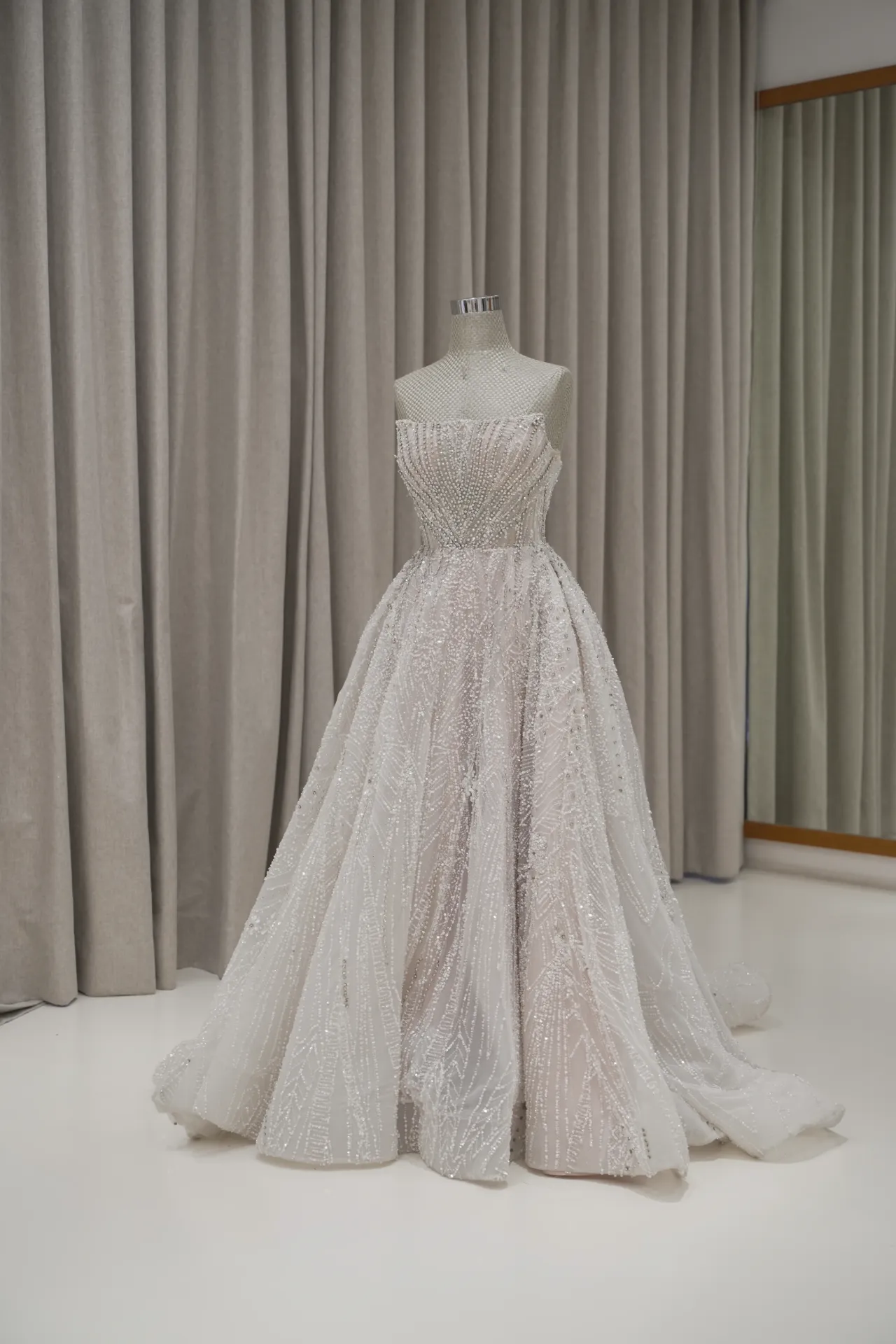 Katherine Jo - Crystal A-Line Wedding Dress