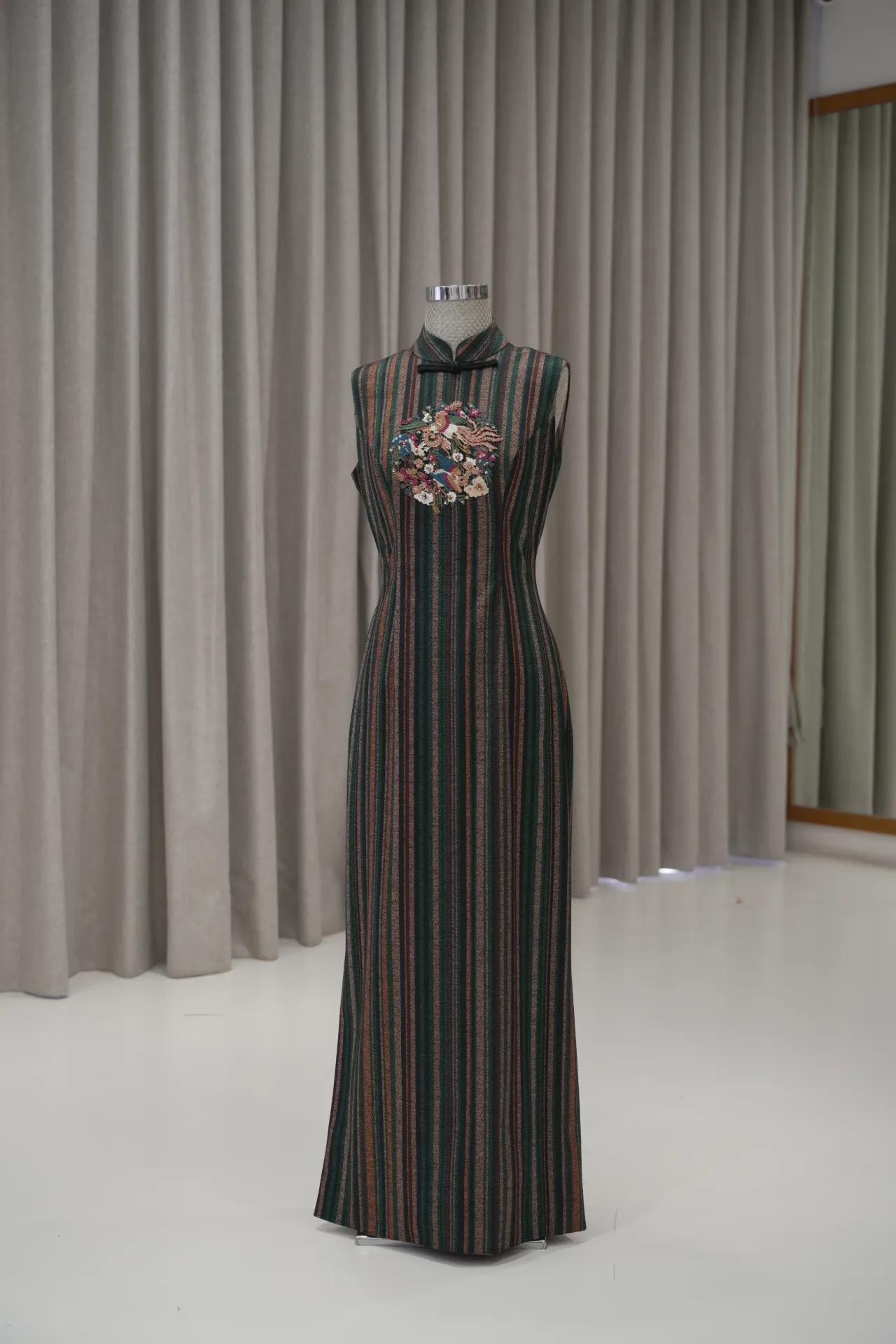 Tiffany - Cheongsam in Stripes