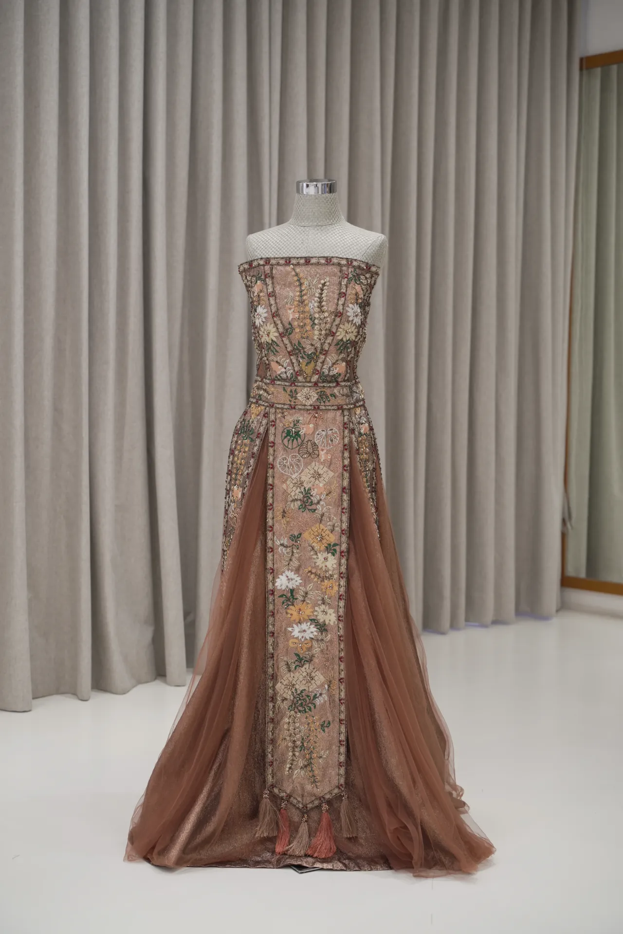 Agnes - Cheongsam in Bronze